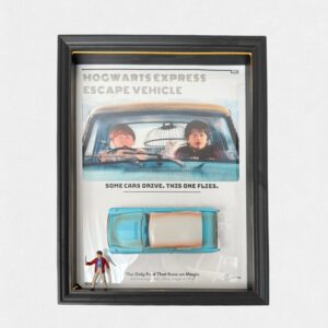 harry potter ford anglia 105e cerceveli koleksiyon