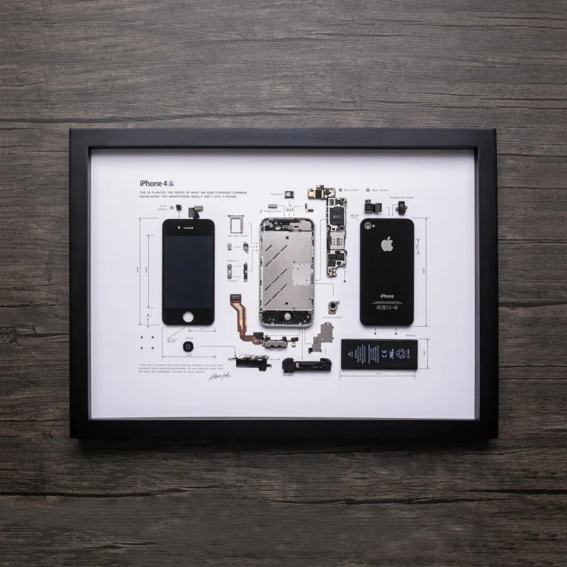 iphone 4s tablo ürün fotoğrafı