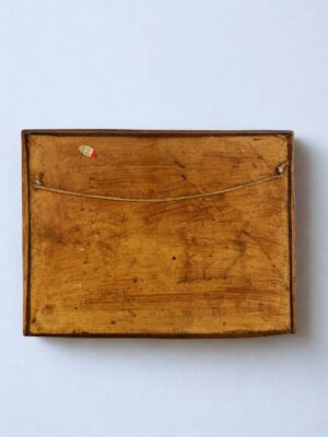 Fransız El İşçiliği Ahşap Oyma Geleneksel İç Mekan Sahnesi – 19. Yüzyıl Başı 3