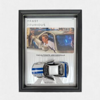 brian nissan skyline r34 1 24cerceveli koleksiyon