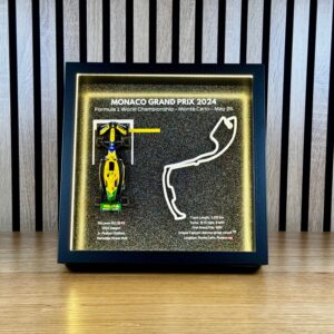 formula1 mclaren mcl38 monaco 2024 model araba led cerceve2