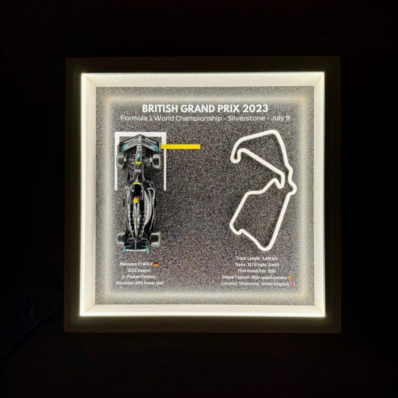 mercedes w14 tablo stil detay