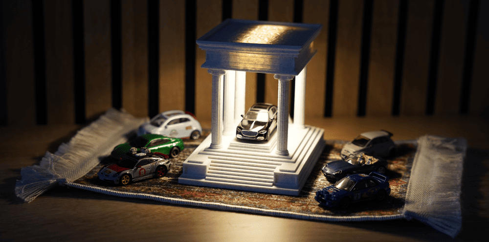 Artiviq Temple Showcase 1/64 diecast vitrin