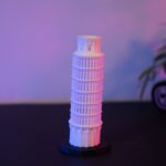 pisa kulesi lamba dekorasyon ortamı