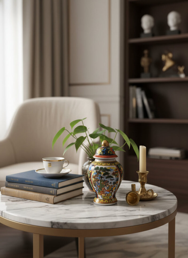 Minimalist Seramik Vazo Elegant Dekorasyon