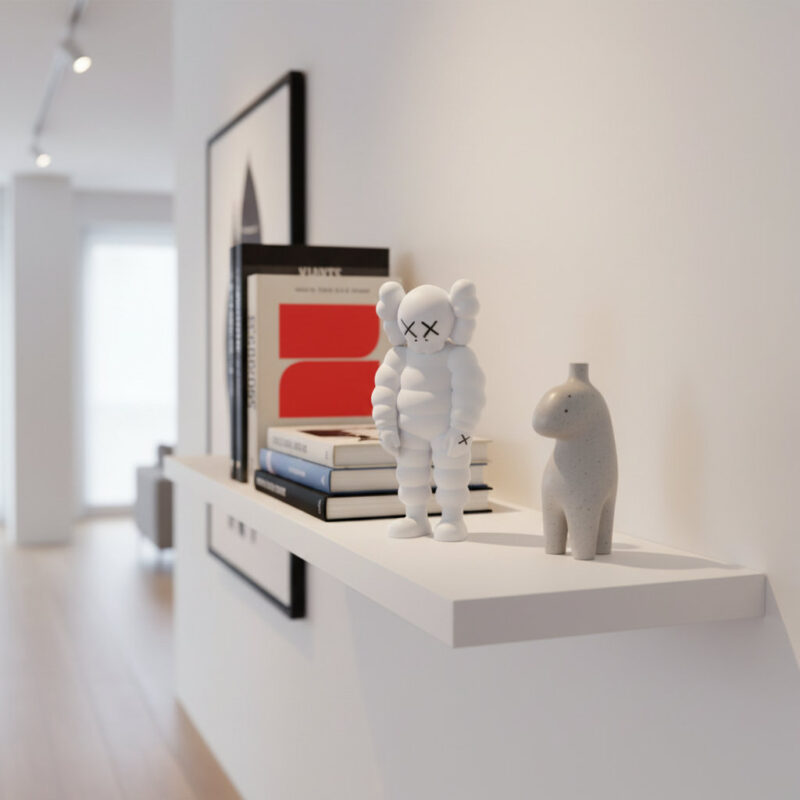 KAWS What Party Figür - Artiviq Edition - lifestyle shelf