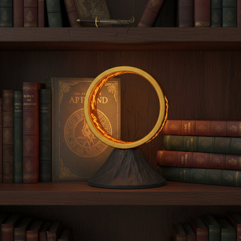 Yüzüklerin Efendisi: One Ring Masa Lambası - lifestyle shelf