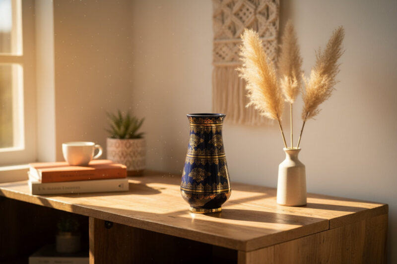 El Yapımı Seramik Vazo Lifestyle Bohemian
