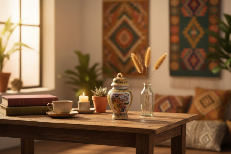 Modern Seramik Vazo Lifestyle Bohemian