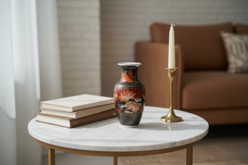 El Yapımı Seramik Vazo Lifestyle Elegant