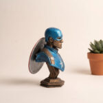 captain-america-bust-hero Captain america büst, kahve masasında el yapımı alçı figür