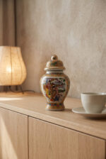 japon-satsuma-tarzi-kapakli-porselen-seramik-kup-lifestyle-japandi Japon Satsuma Tarzı Kapaklı Porselen/Seramik Küp (Ginger Jar / Kōgō) lifestyle japandi